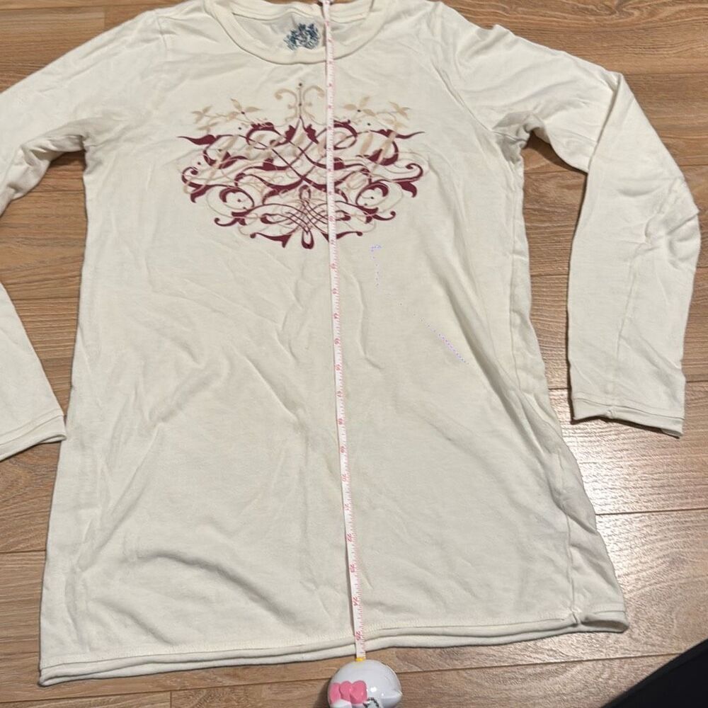 Juicy couture vintage white long sleeve size medium Y2k - Picture 7 of 10